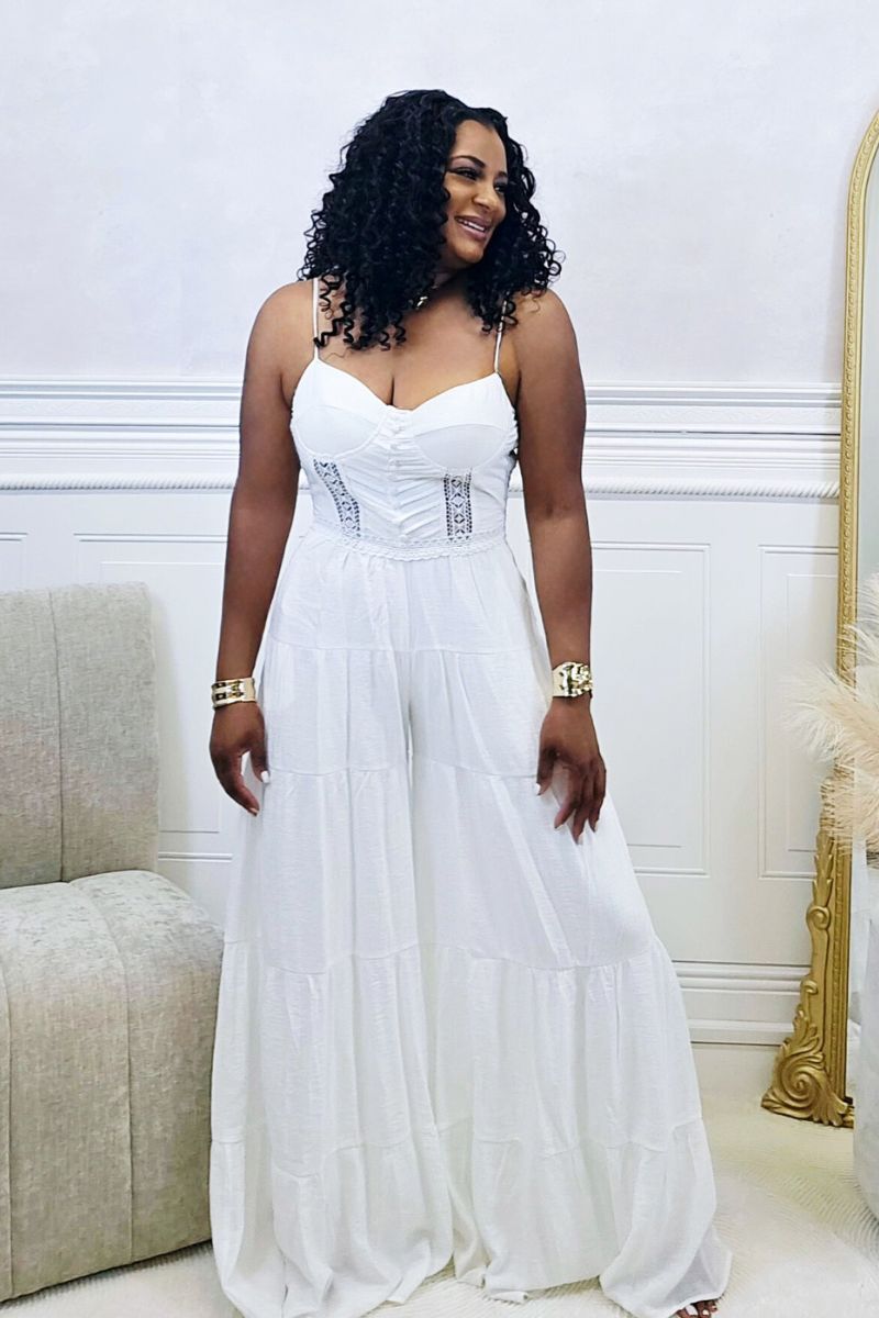 The Sculpted Sands Corset Jumpsuit