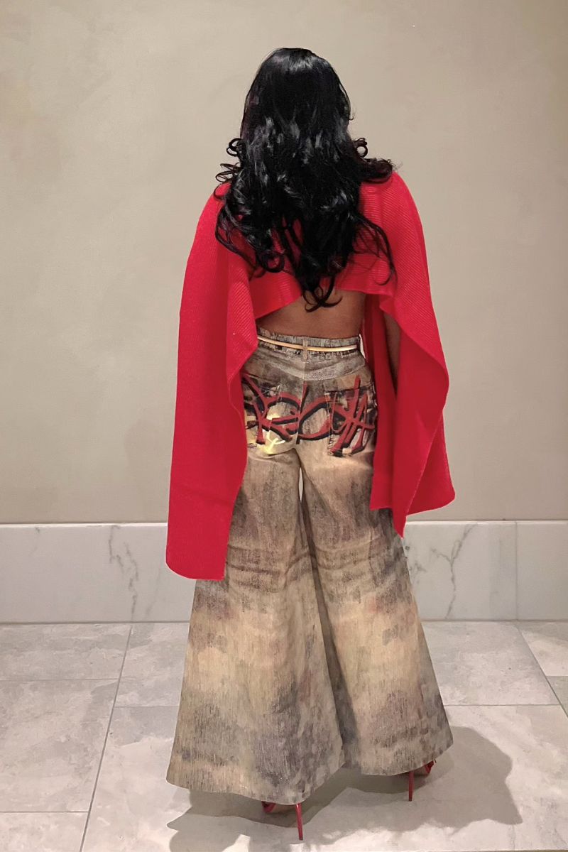 Graffiti Charm Jeans