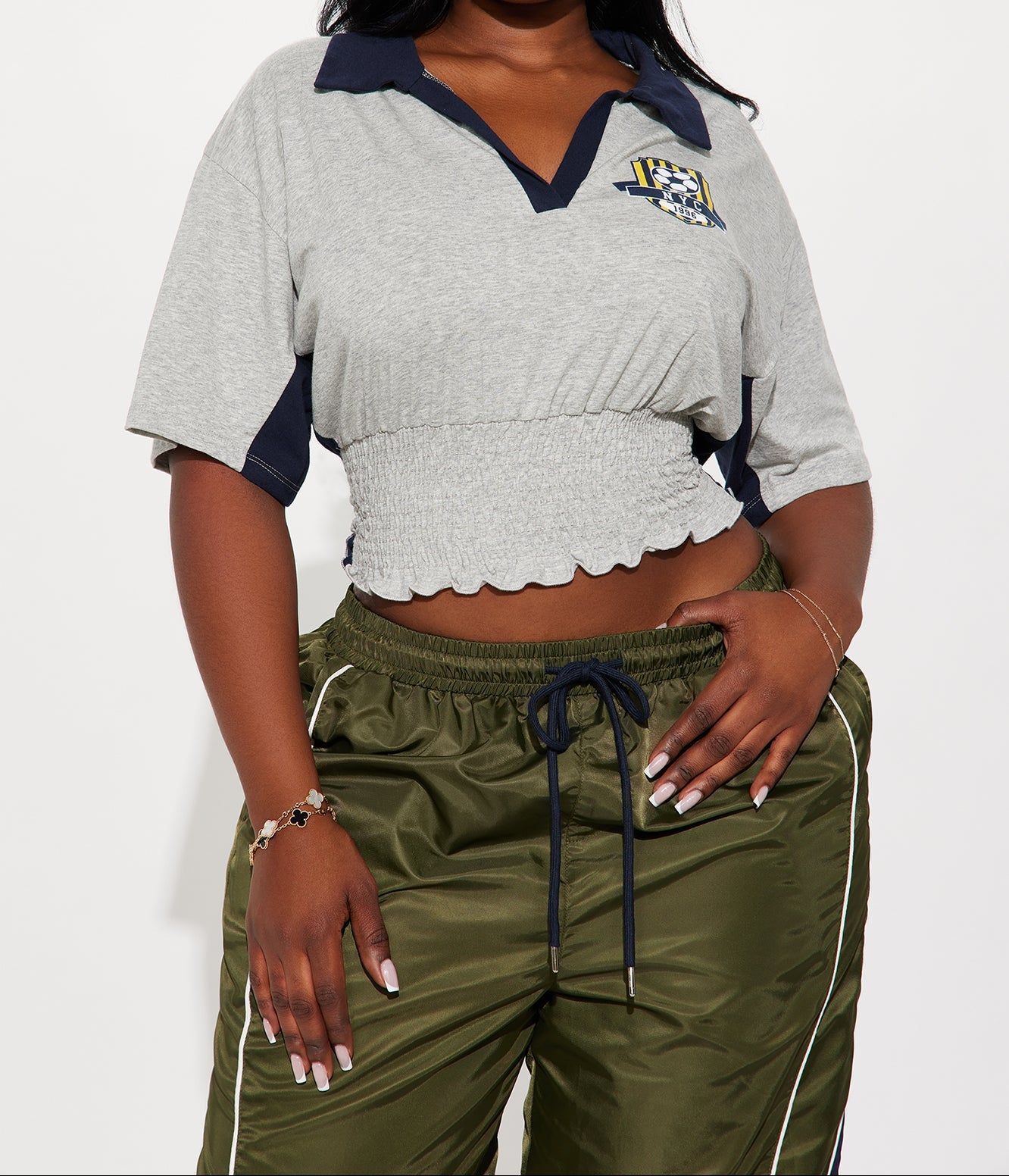 Play Time Smocked Polo Top