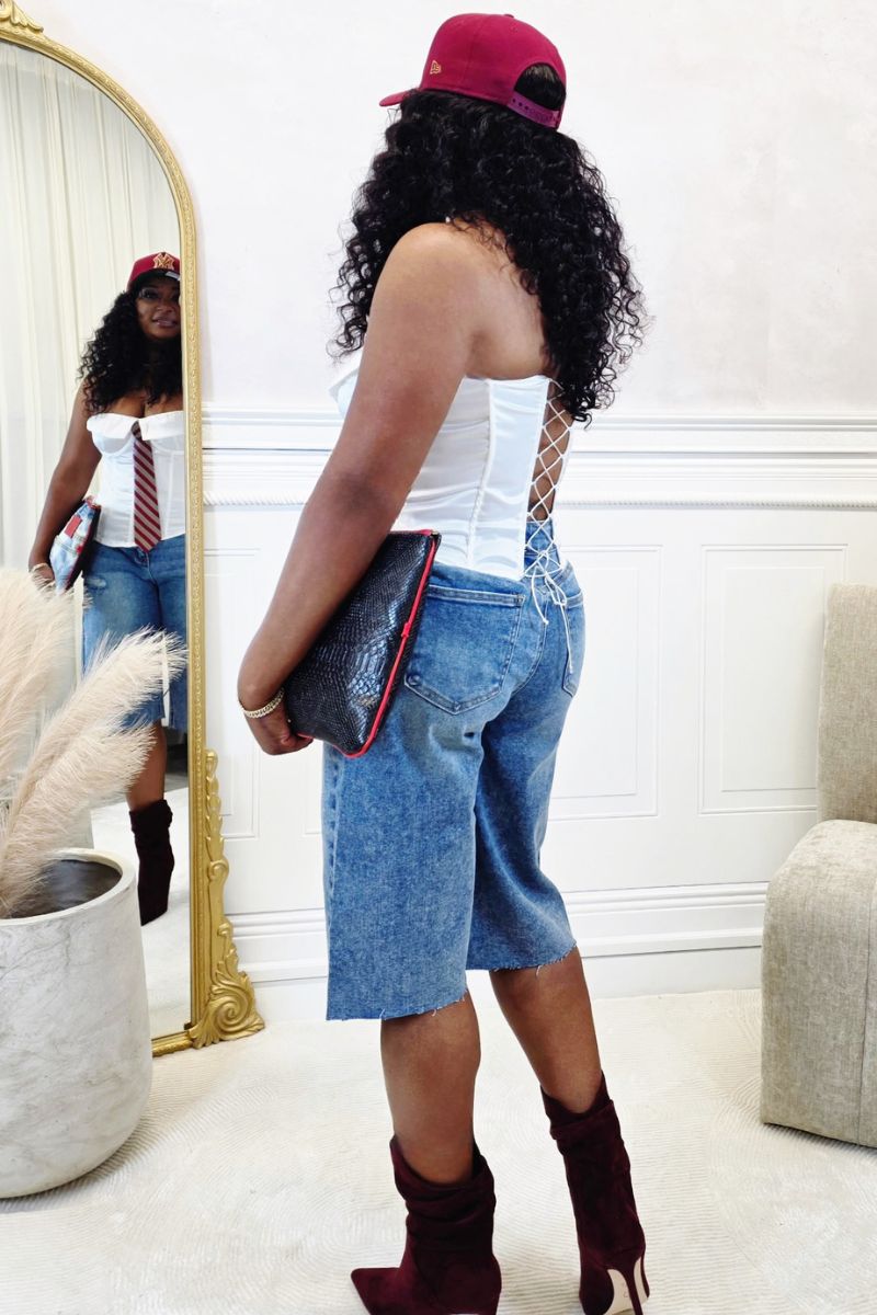 Uptown Denim Short