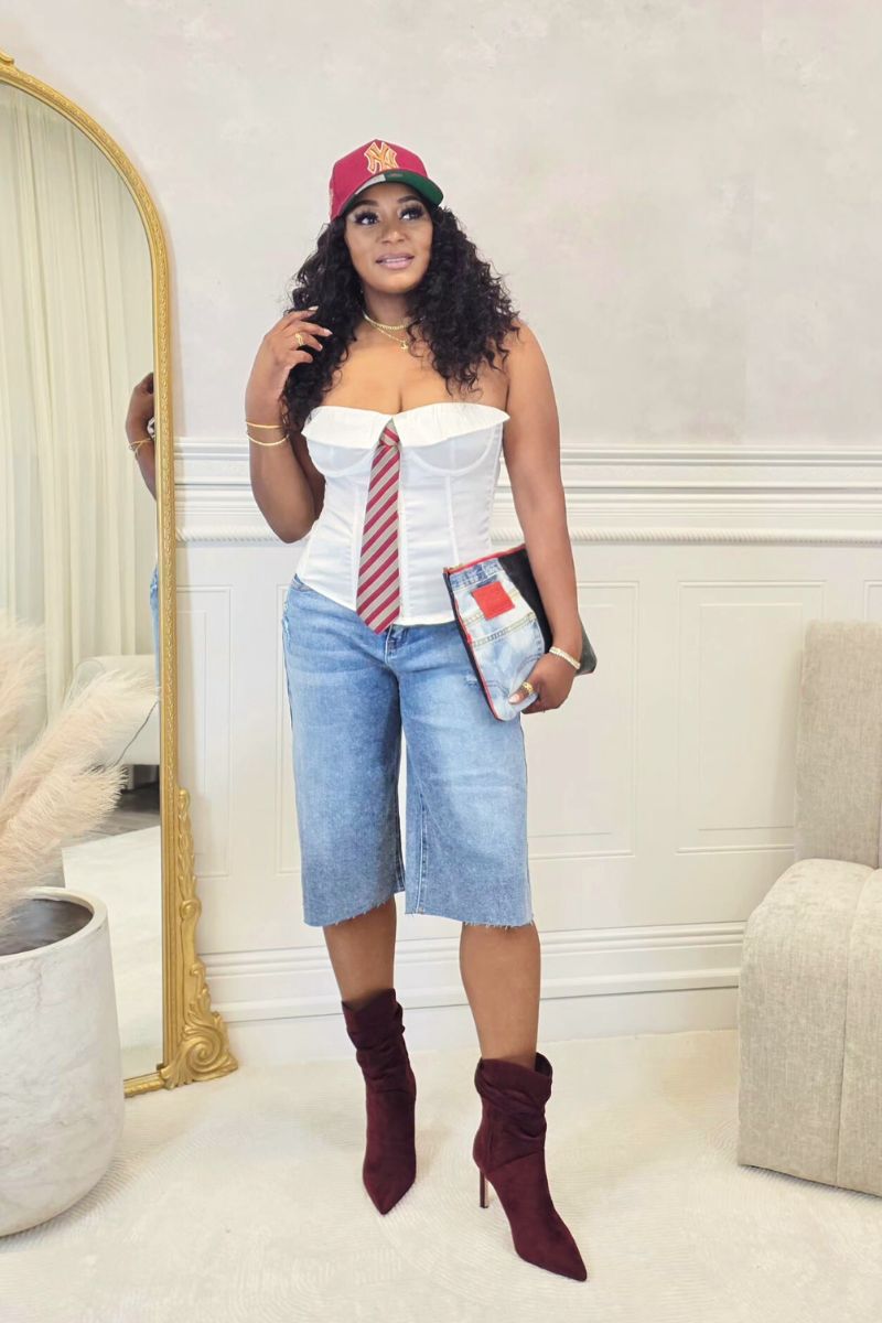 Uptown Denim Short
