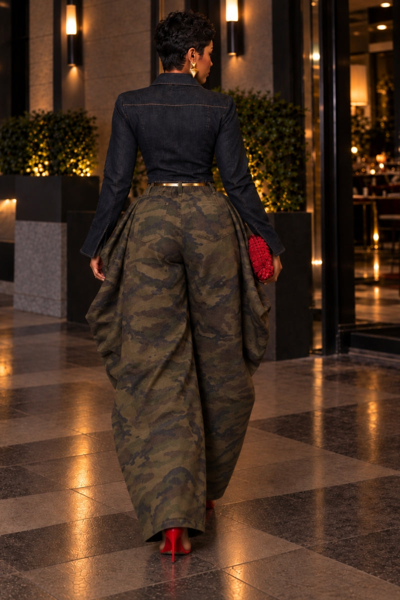 CAMO AUTHORITY BARREL PANTS