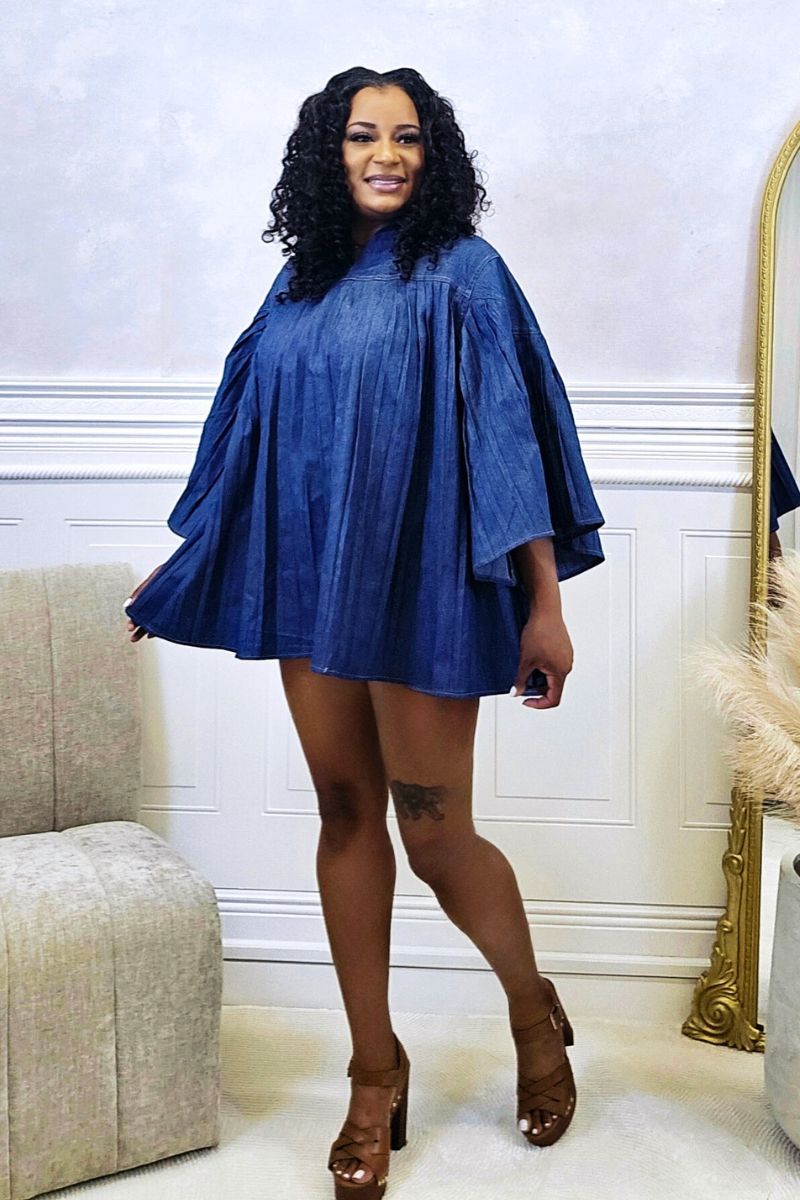 Rosie Denim Mini Dress