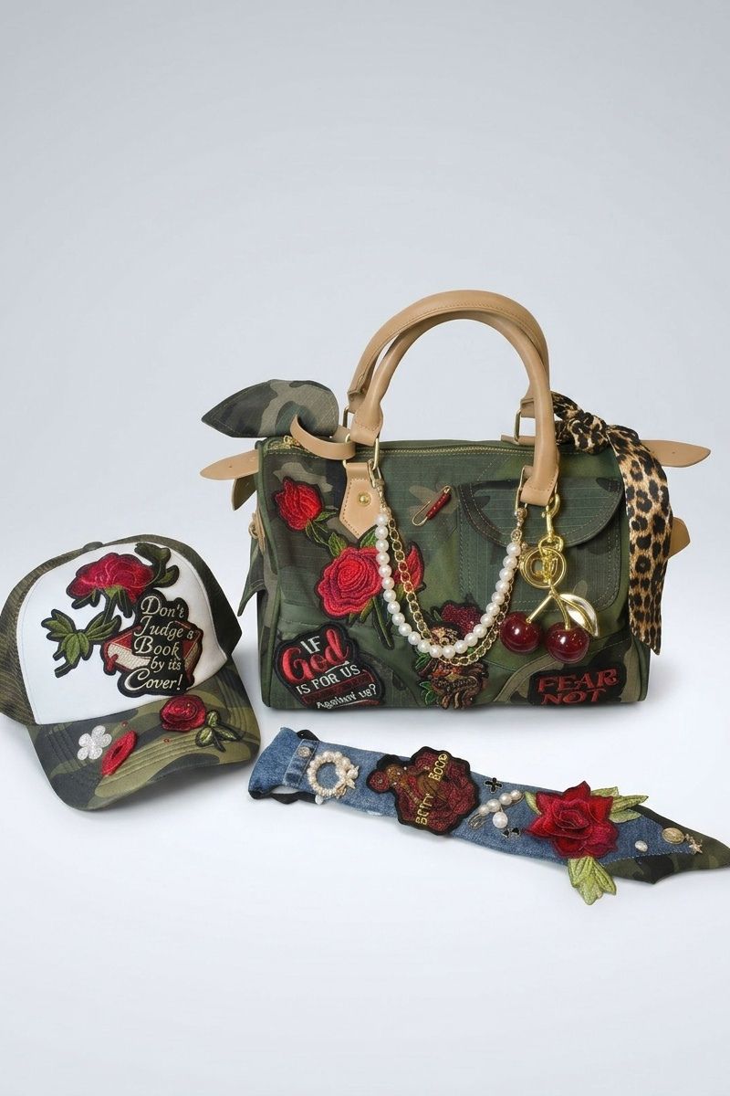 Roses & Faith Tie