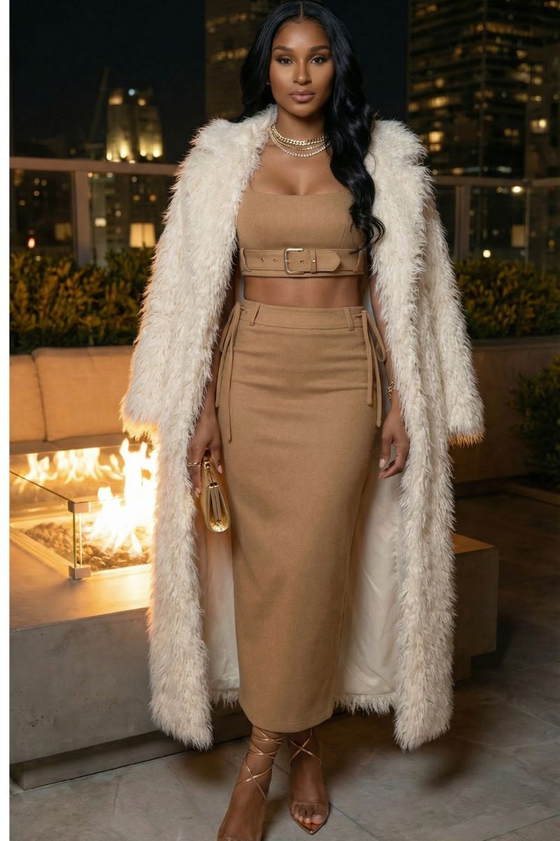 Serving Looks Skirt Set