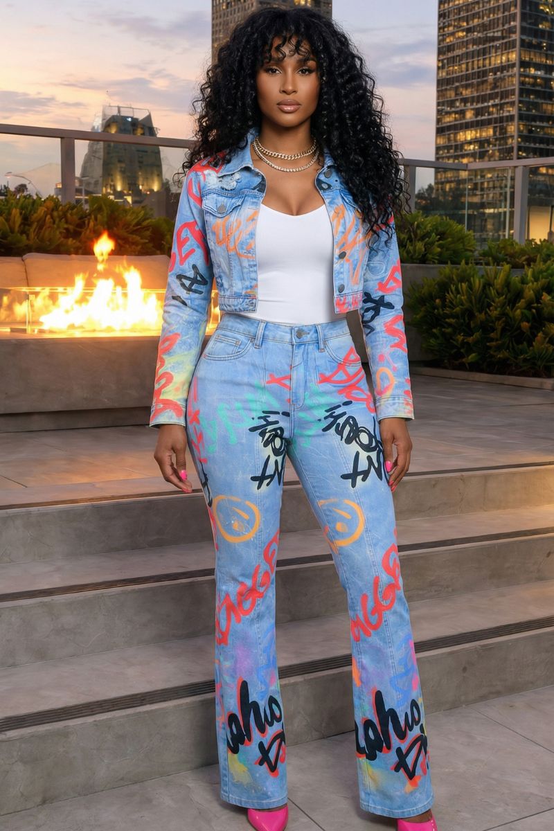 Keep The Gaze Pant Set