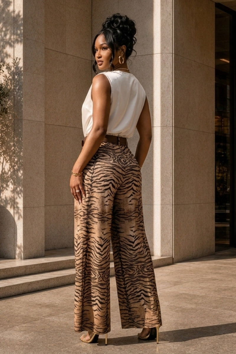 WILD RESERVE WIDE-LEG PANTS