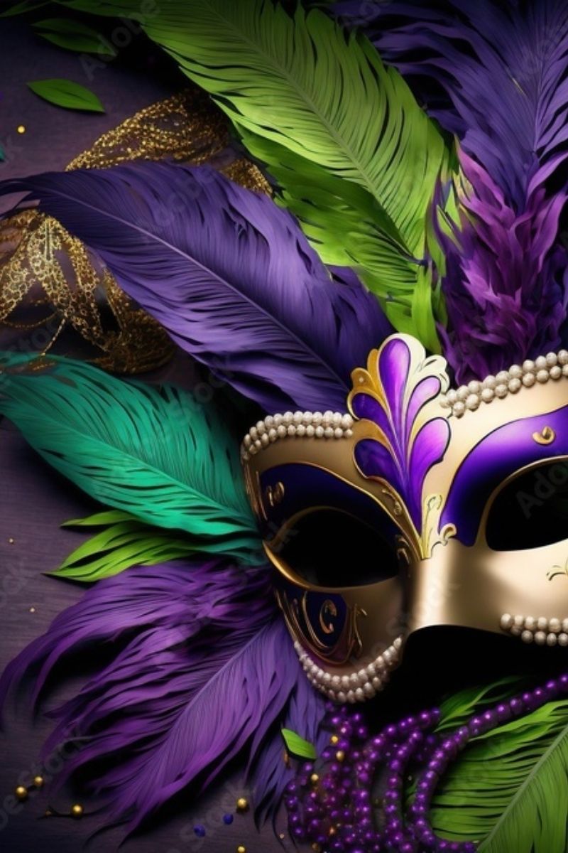 Pre Order Mardi Gras Junk Tie