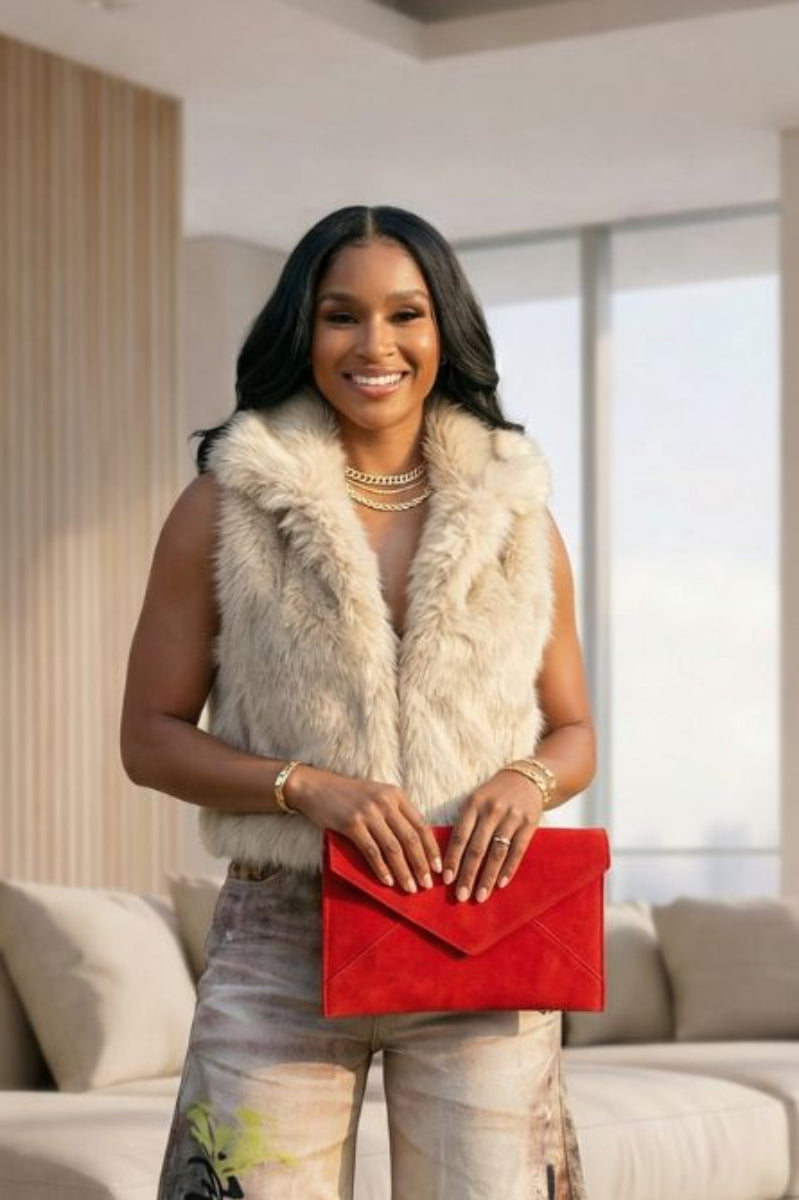 Josie Fur Vest